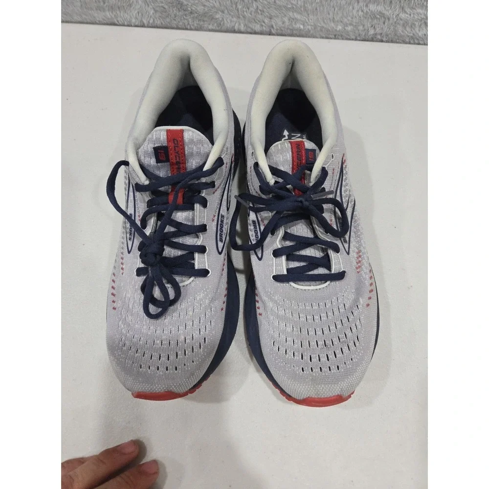 Brooks Glycerin 19 Men's 1103561D992 Running Shoes Gray Blue Sz 11.5
